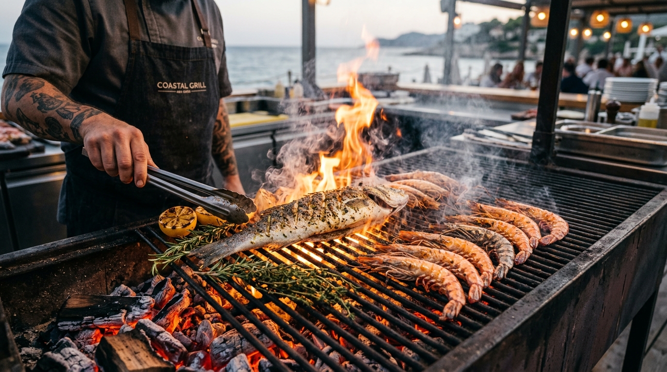 Coastal Charcoal Grill